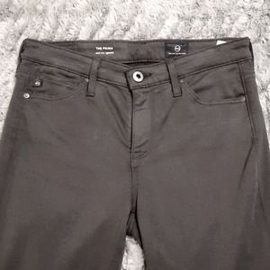 AG Adriano Goldschmied The Prima Mid-Rise Cigarette Pants Size 25R Inseam 31